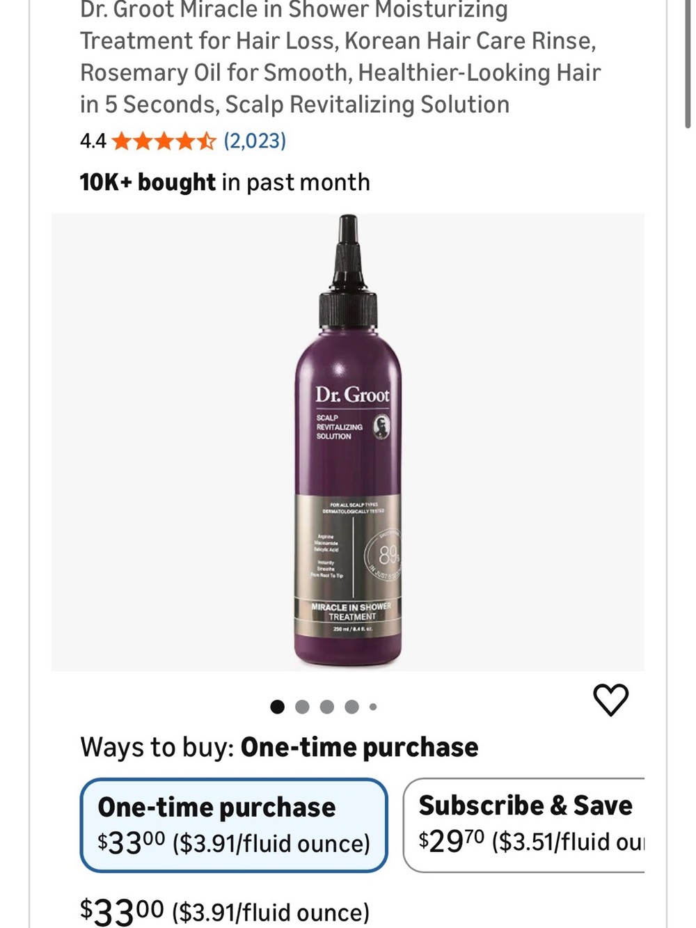 Scalp Revitalizing Solution
